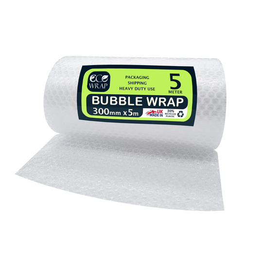 Bubble Wrap 300mm x 10M Roll - Strong Small Bubbles