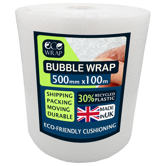 Bubble Wrap 500mm x 100M Roll - Big Strong Bubbles